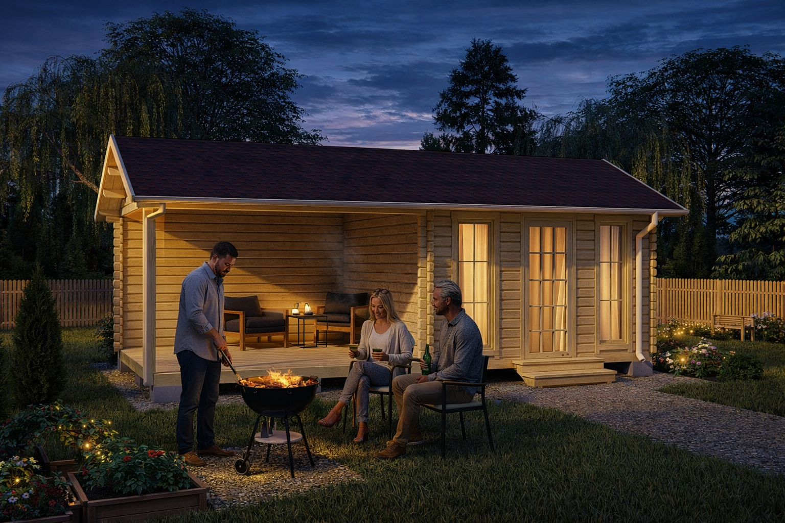 Садовый дом СК Мини 121